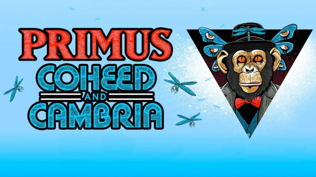 Primus & Coheed and Cambria at Saratoga Performing Arts Center