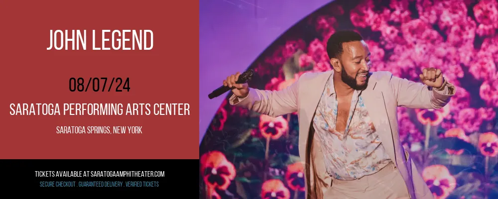 John Legend at Saratoga Performing Arts Center