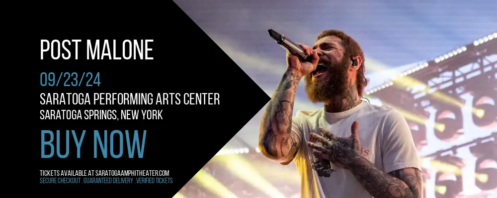 Post Malone at Saratoga Performing Arts Center