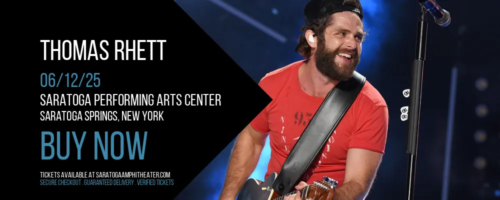 Thomas Rhett at Saratoga Performing Arts Center