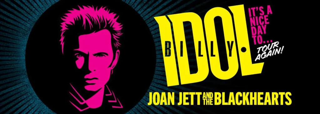 Billy Idol & Joan Jett and The Blackhearts at Saratoga Performing Arts Center